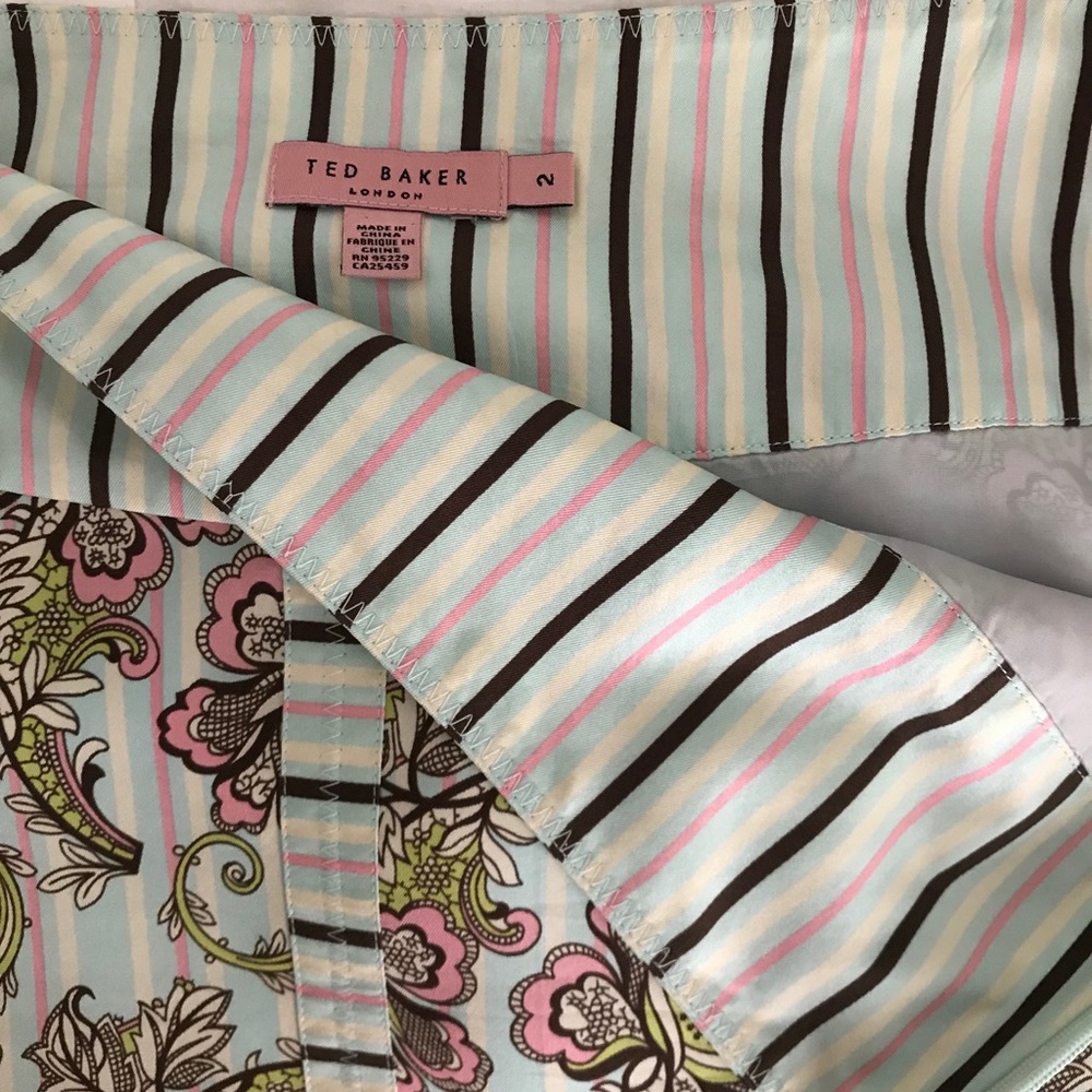 Ted Baker Floral Print Skirt